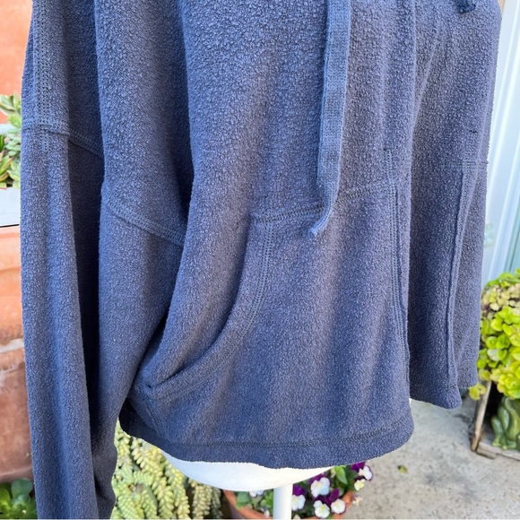 Free People Movement Navy Blue Hoodie Size S - Picture 8 of 15